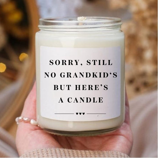 Candle Label - Sorry - Still No Grandkid's - Wow Craft Blanks & Wraps