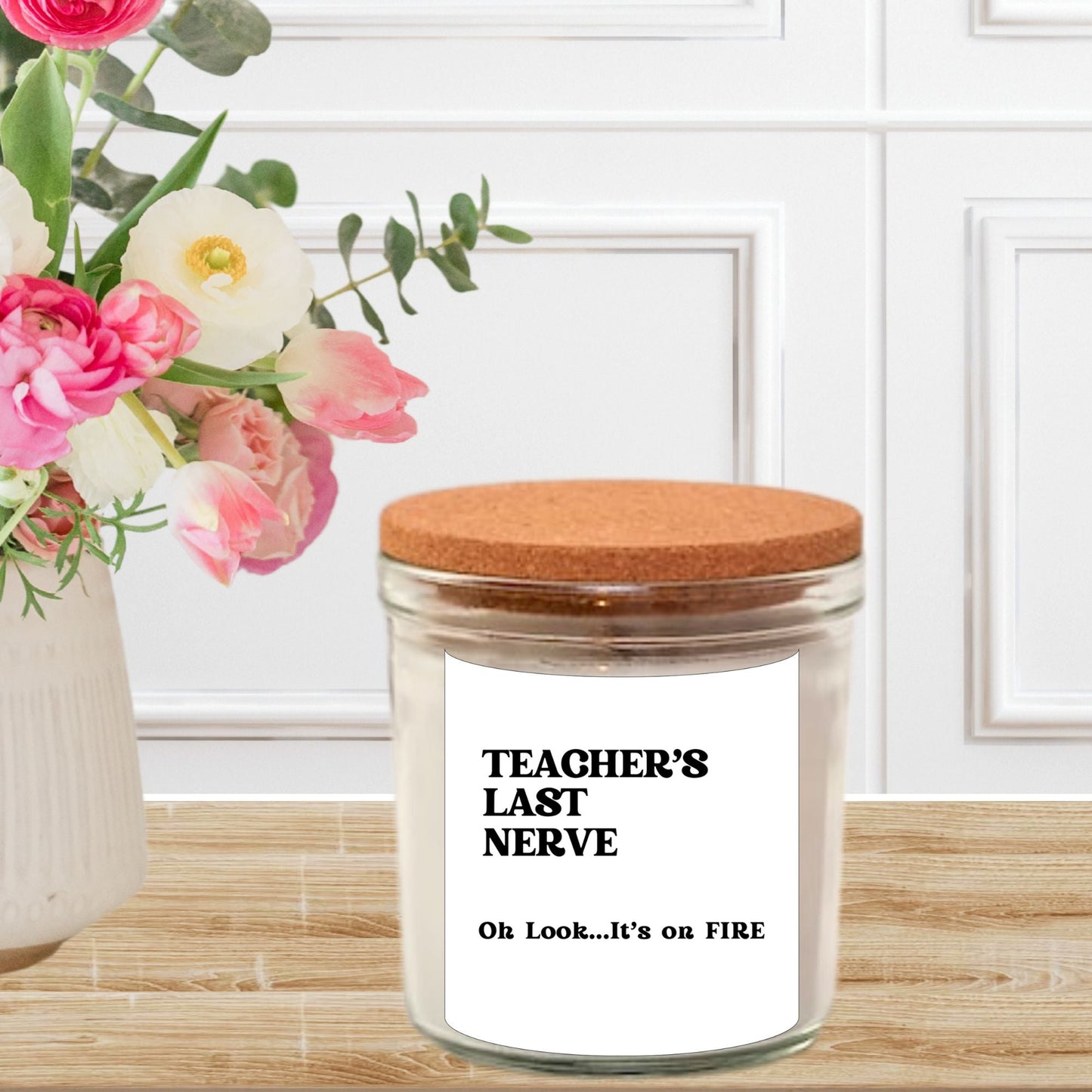 Candle Label - Teachers Last Nerve - Wow Craft Blanks & Wraps