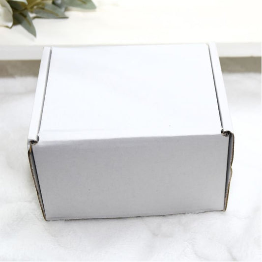 Candle Sized Gift / Postal Box (White) - Wow Craft Blanks & Wraps