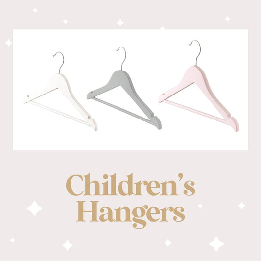 Childrens Wooden Coat Hangers - Wow Wraps