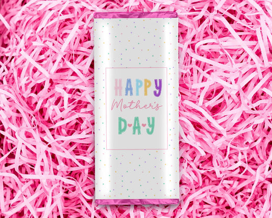 Chocolate Bar Wrapper - Happy Mothers Day - Wow Craft Blanks & Wraps