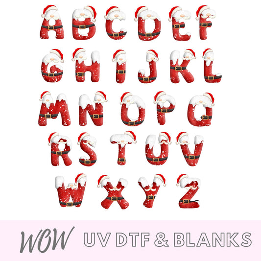 CHRISTMAS ALPHABET - Wow Wraps