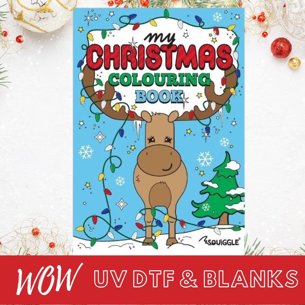 CHRISTMAS COLOURING BOOK - Wow Wraps