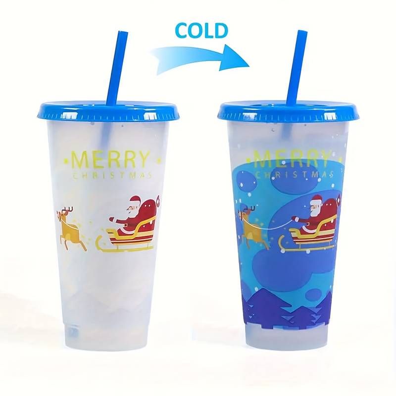 COLOUR CHANGING CHRISTMAS CUP - BLUE - Wow Craft Blanks & Wraps