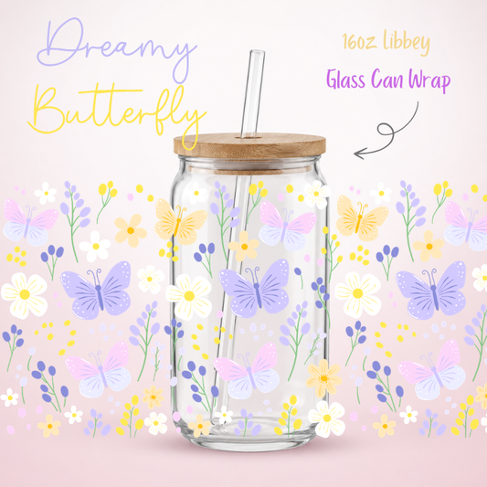 Dreamy Butterfly LIbbey UV-DTF Wrap