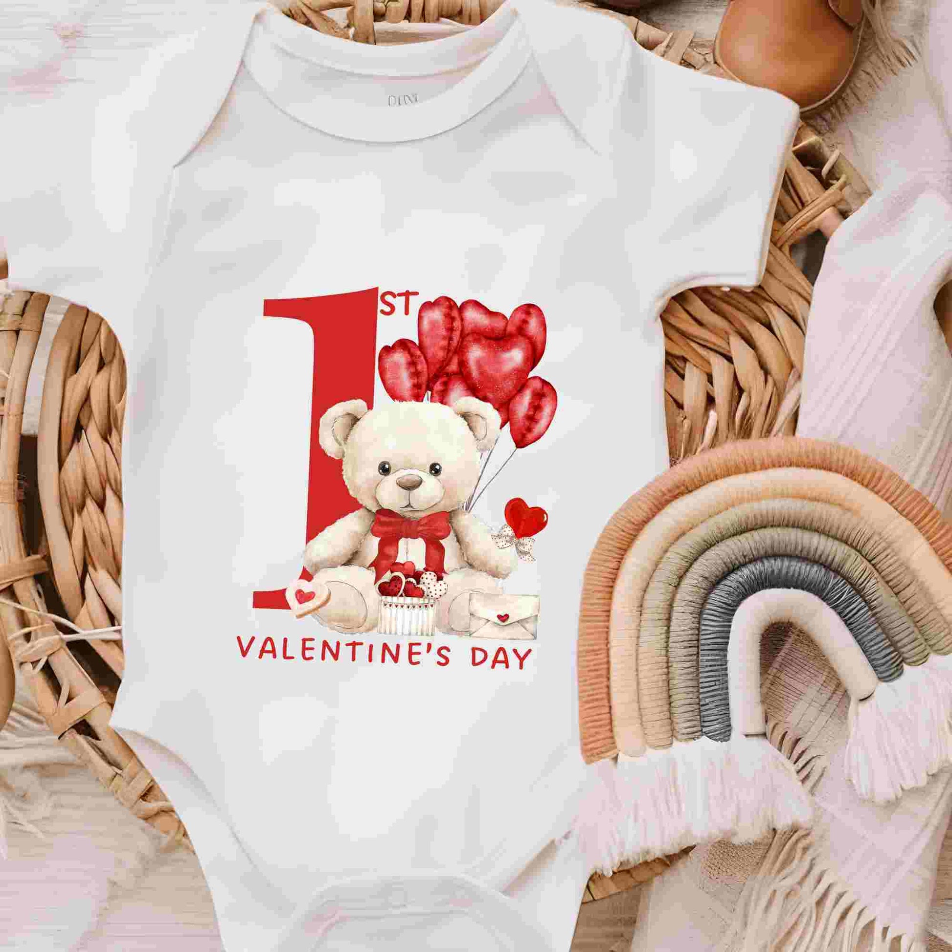 DTF TRANSFER - FIRST VALENTINES DAY - Wow Craft Blanks & Wraps