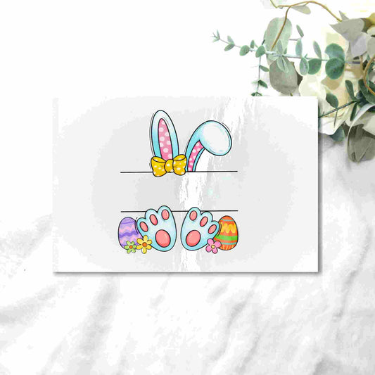 EASTER BUNNY UV - DTF DECAL - Wow Craft Blanks & Wraps