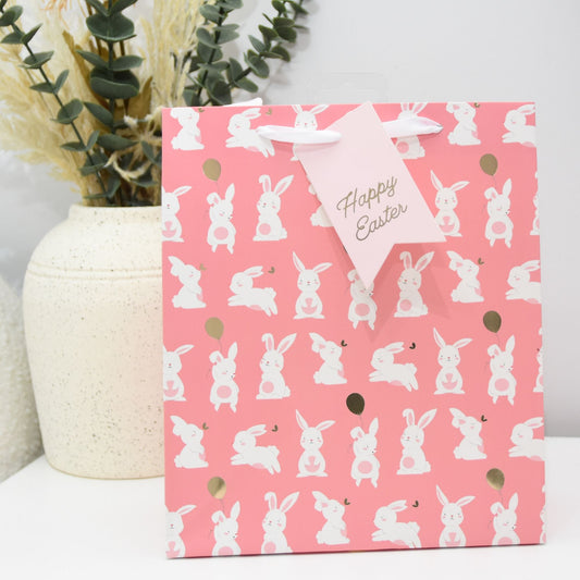 Easter Gift Bag Pink Bunny - Wow Craft Blanks & Wraps