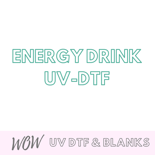 ENERGY DRINKS UV-DTF-DECAL - Wow Wraps