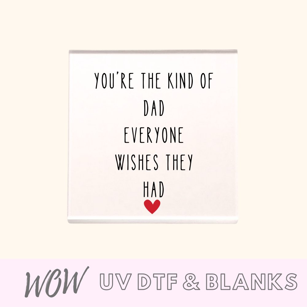 Fathers Day Decal - Your'e the Kind Of Dad.... - Wow Wraps