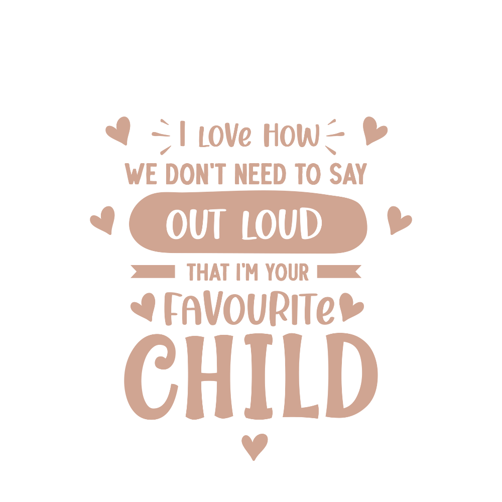 FAVOURITE CHILD DECAL - Wow Wraps