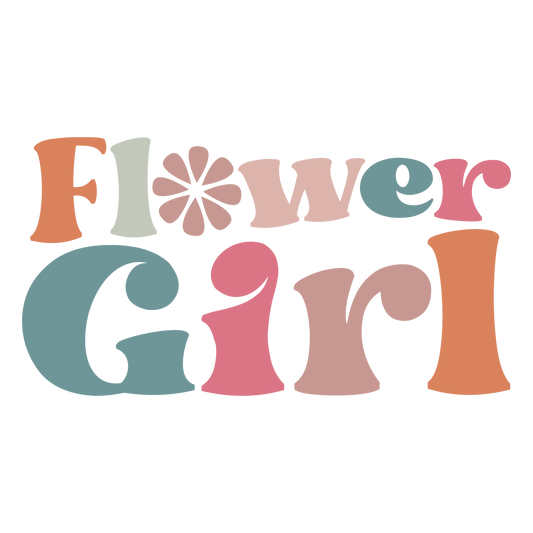 Flower Girl UV-DTF Decal - Wow Wraps