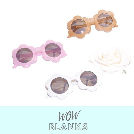 Girls Flower Sunglasses - Wow Wraps