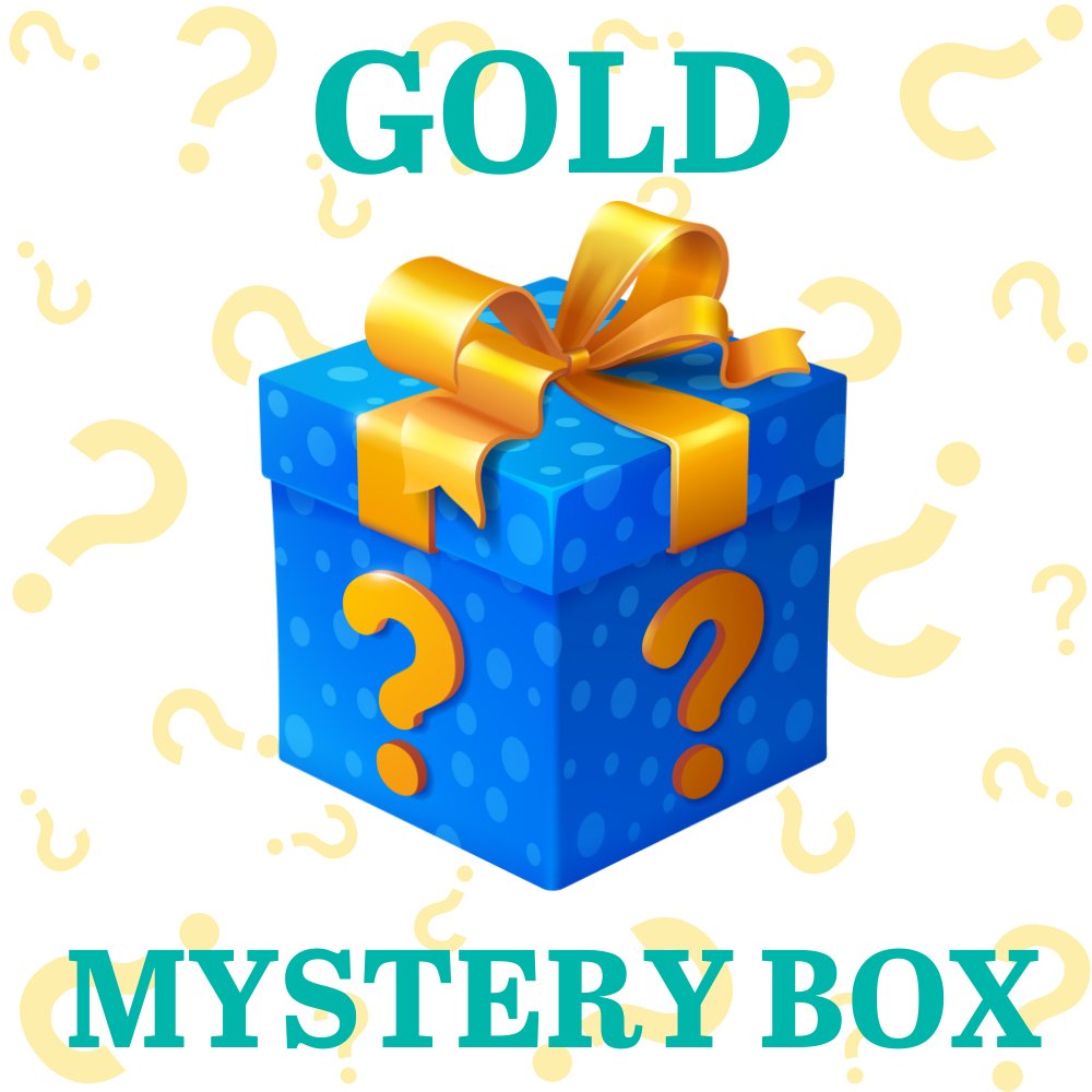 GOLD MYSTERY BOX - Blanks & UV-DTF - Wow Wraps