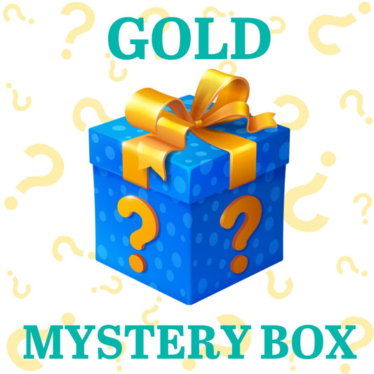 GOLD MYSTERY BOX - Blanks & UV-DTF - Wow Wraps