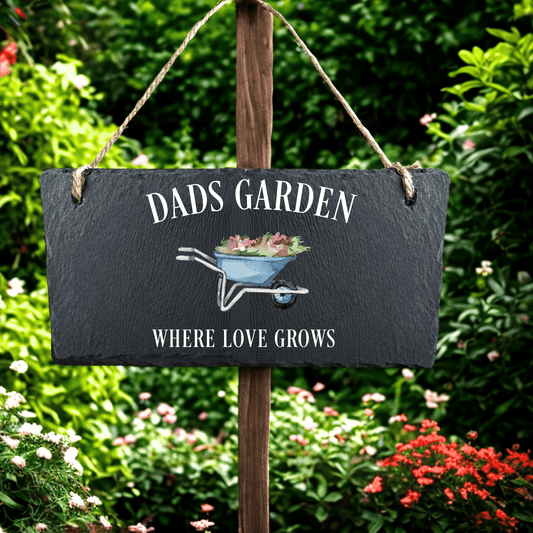 Hanging Garden Slate Dads Garden UV - DTF - Wow Craft Blanks & Wraps