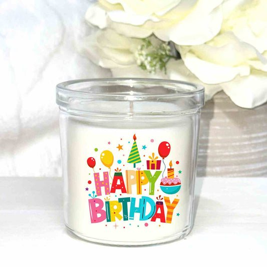 Happy Birthday - Candle UV - DTF Sized For The Ikea 40hr Candles - Wow Craft Blanks & Wraps