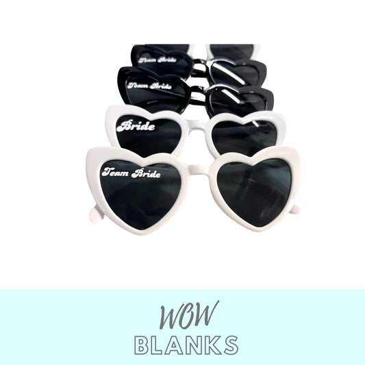 Heart Sunglasses - Wow Wraps