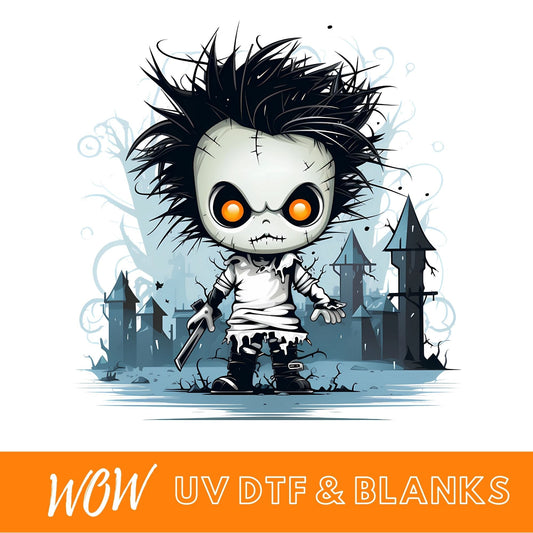 HORROR DOLL UV - DTF DECAL - Wow Wraps