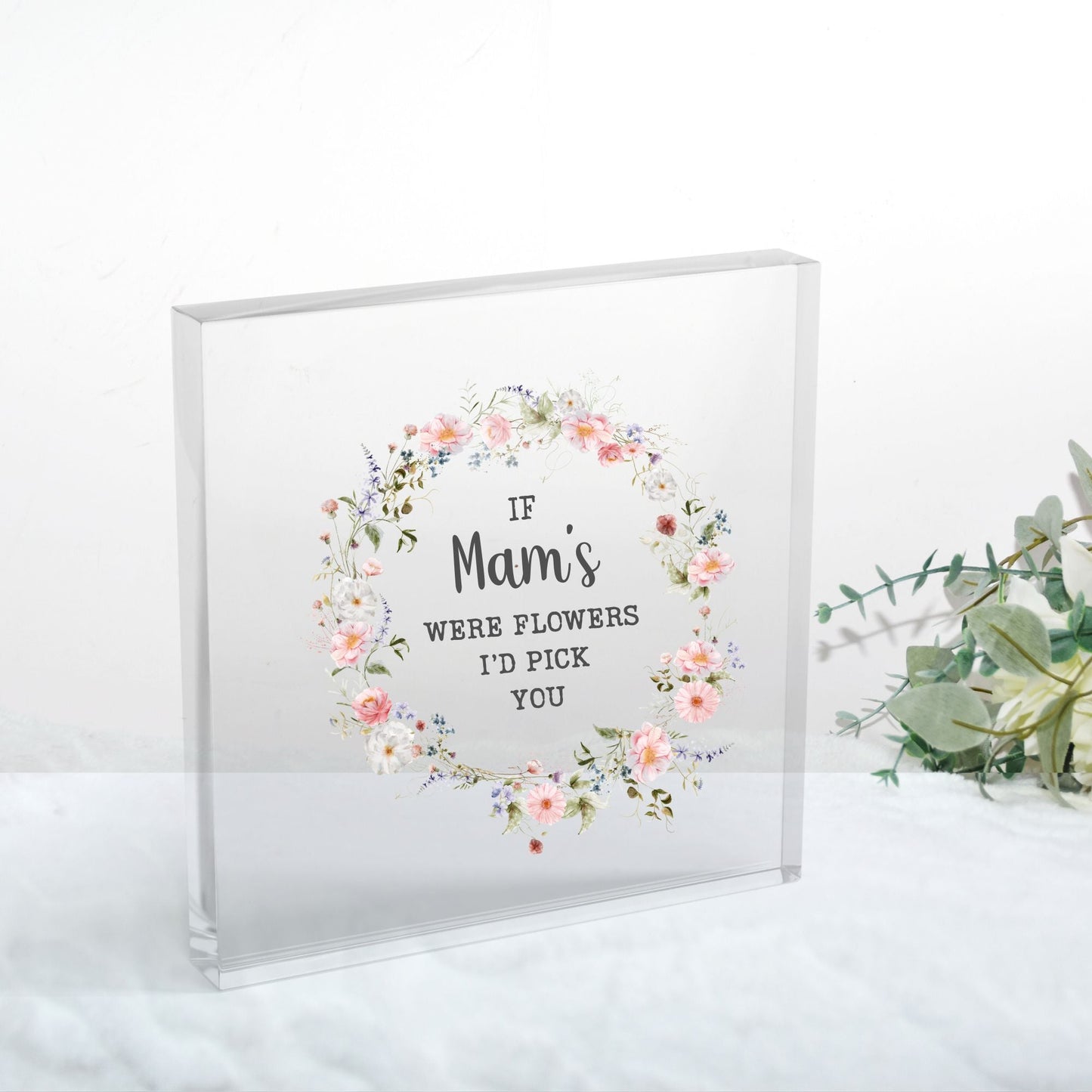 IF MAM'S WERE FLOWERS I'D PICK YOU UV - DTF DECAL - Wow Craft Blanks & Wraps