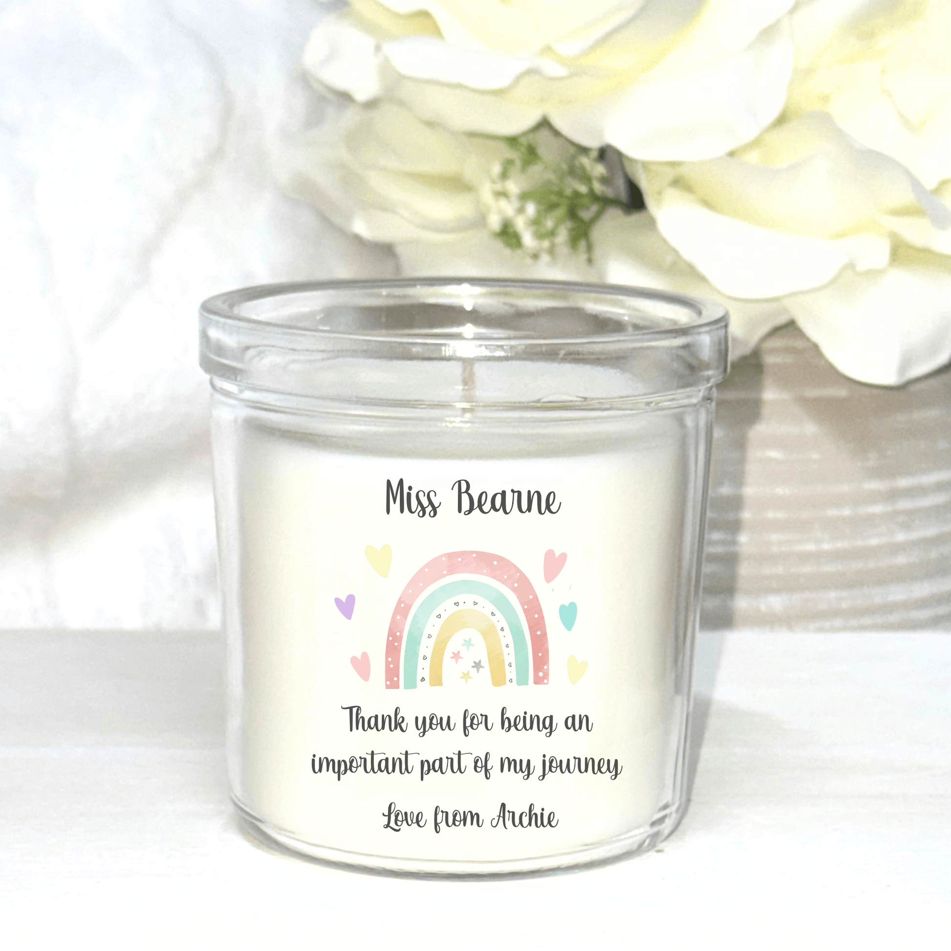 Ikea 40hr Candle - Thank You For Being An Important Part - UV - DTF - Wow Craft Blanks & Wraps