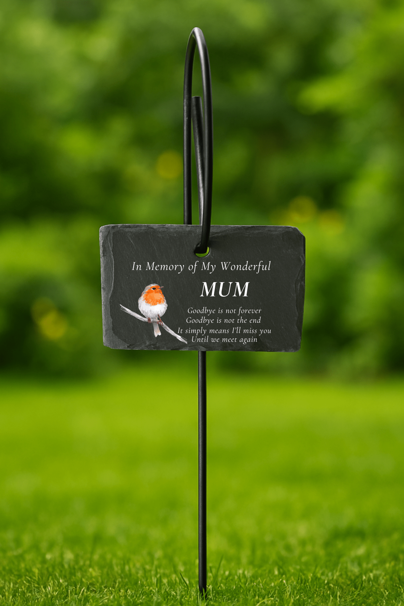 In Loving Memory UV - DTF for Memorial Slate Stake - Wow Craft Blanks & Wraps