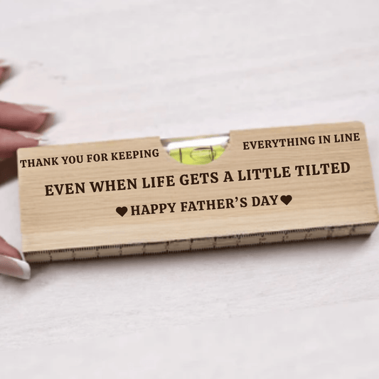 Keeping Everything In Line UV - DTF For Wooden Spirit Levels - Wow Craft Blanks & Wraps