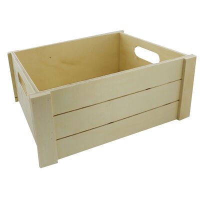 LARGE WOODEN CRATE - Wow Craft Blanks & Wraps