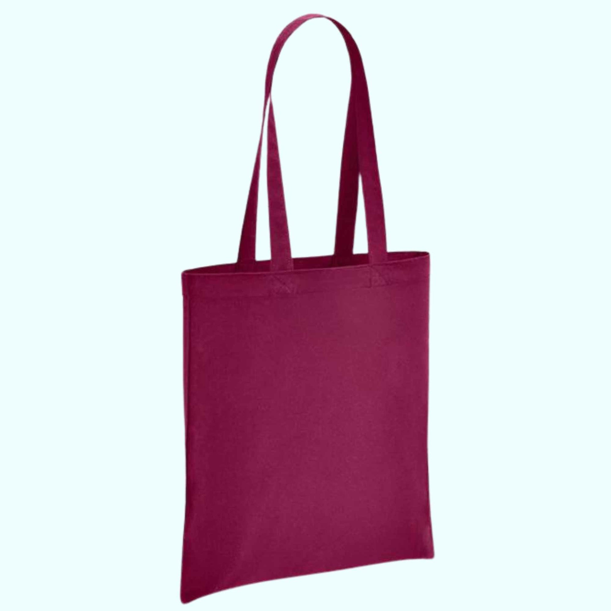 Long Handled Cotton Tote Shopper Bag - Wow Craft Blanks & Wraps