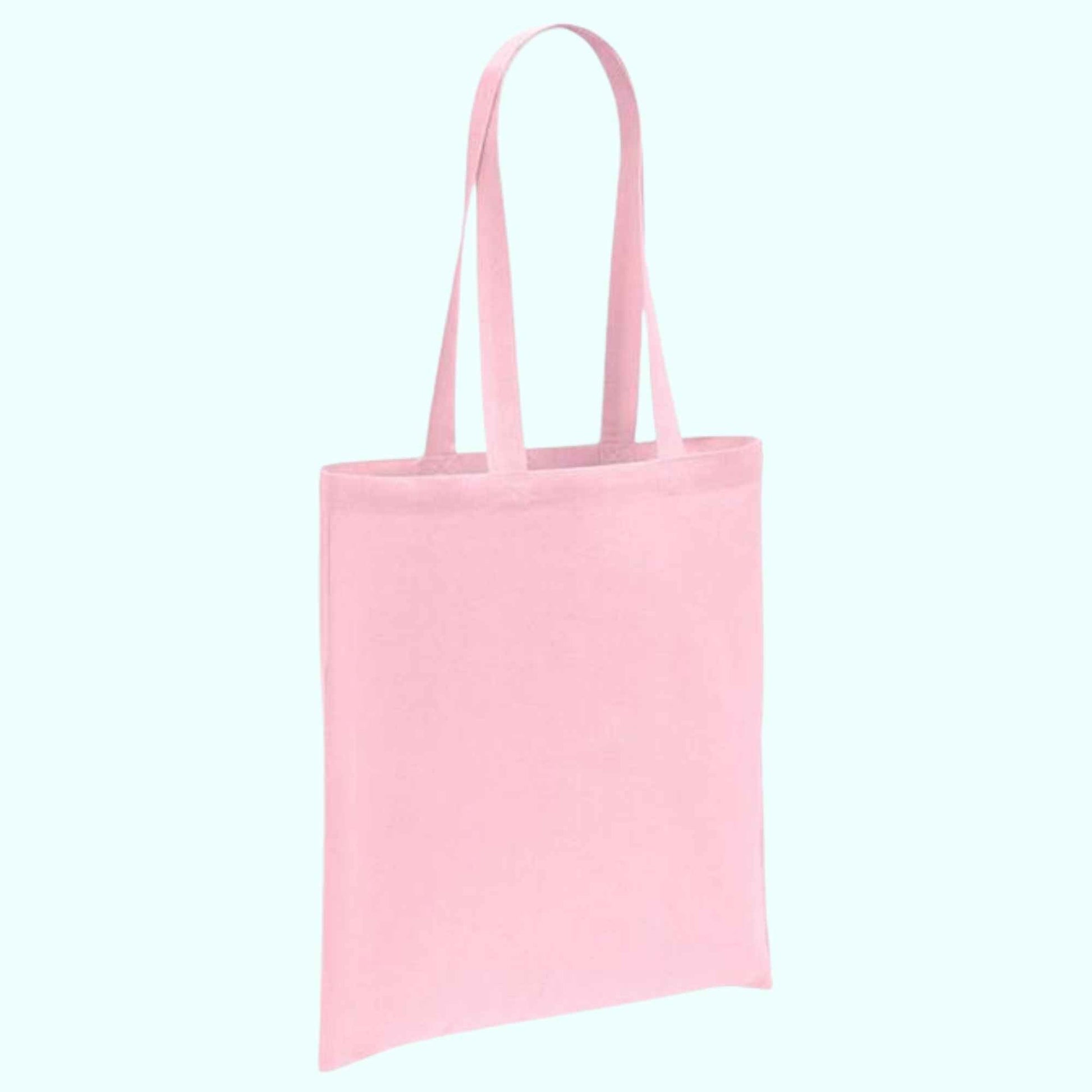Long Handled Cotton Tote Shopper Bag - Wow Craft Blanks & Wraps