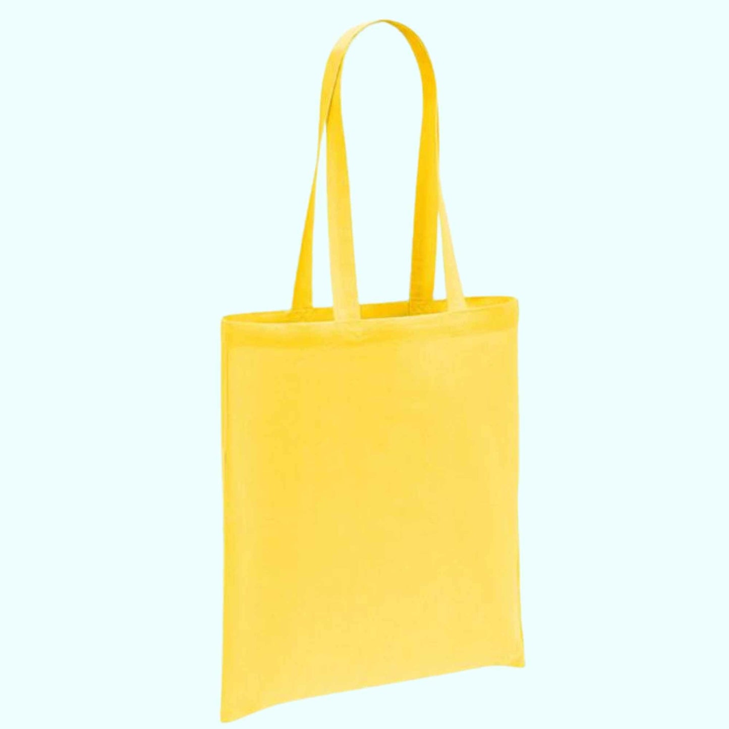 Long Handled Cotton Tote Shopper Bag - Wow Craft Blanks & Wraps