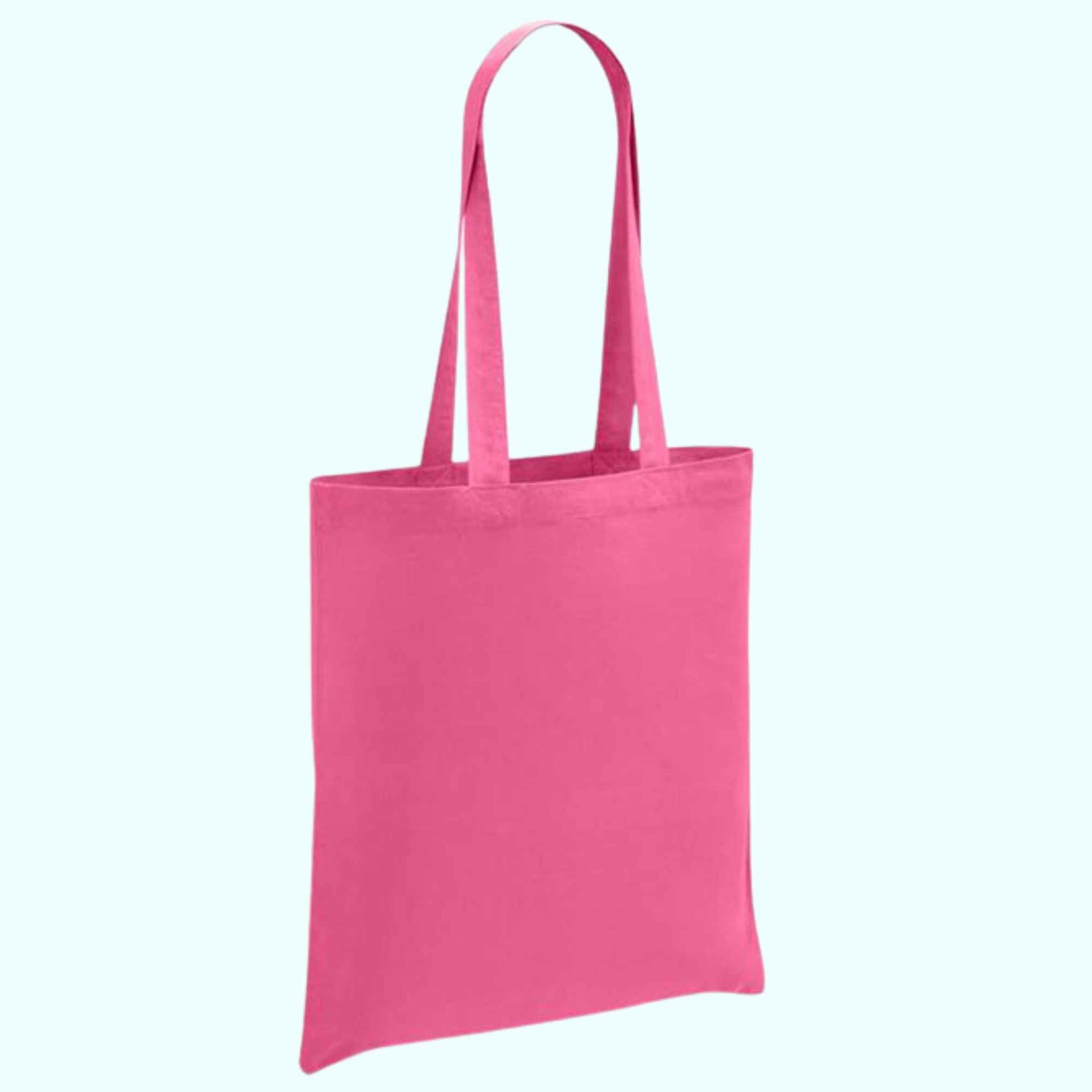 Long Handled Cotton Tote Shopper Bag - Wow Craft Blanks & Wraps