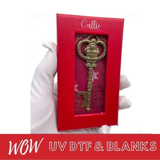 LUXURY SANTA MAGIC KEY - WITH PRESENTATION GIFT BOX - Wow Wraps