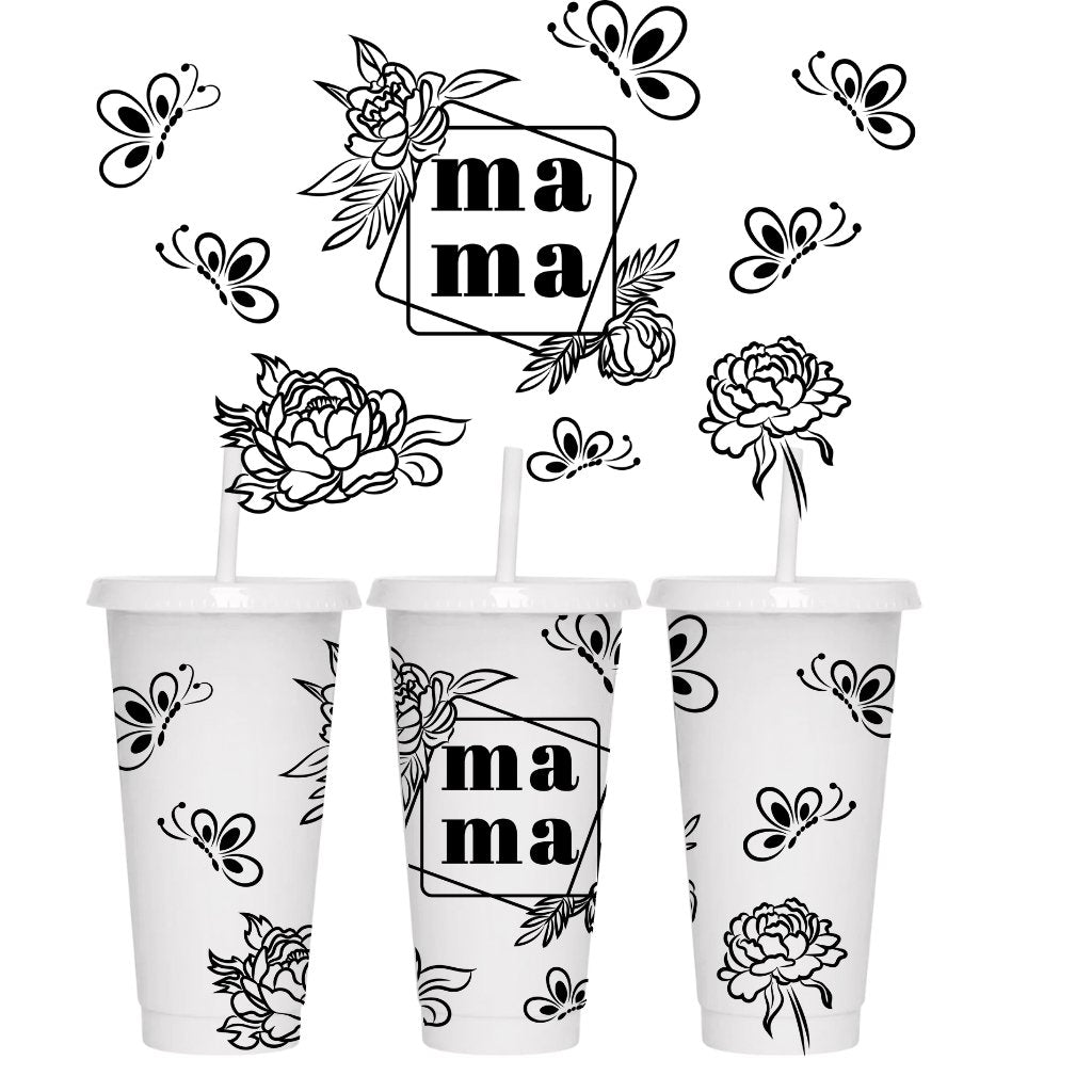 MAMA 24oz COLD CUP WRAP - Wow Wraps