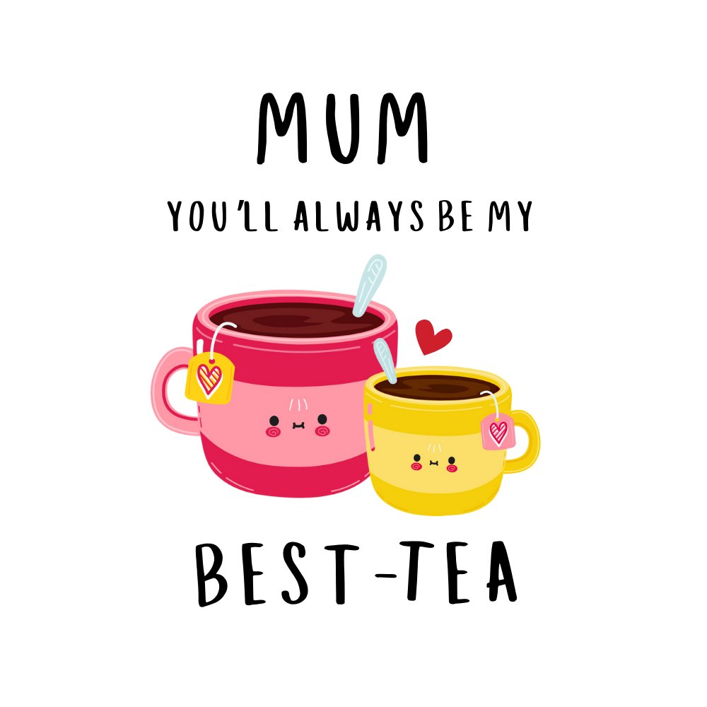 MUM BEST-TEA DECAL - Wow Wraps