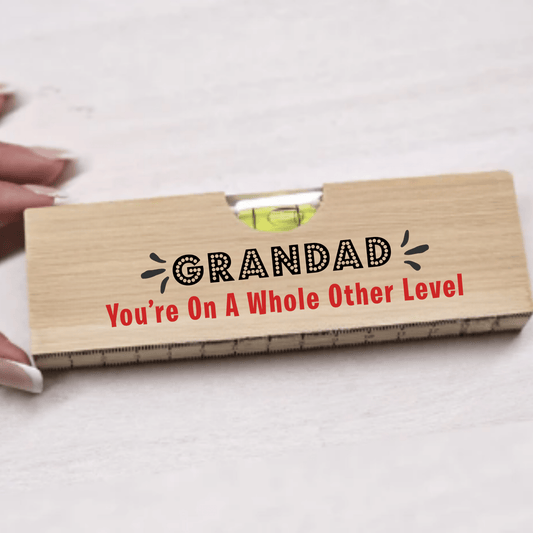 On A Whole Other Level UV - DTF For Wooden Spirit Levels - Wow Craft Blanks & Wraps