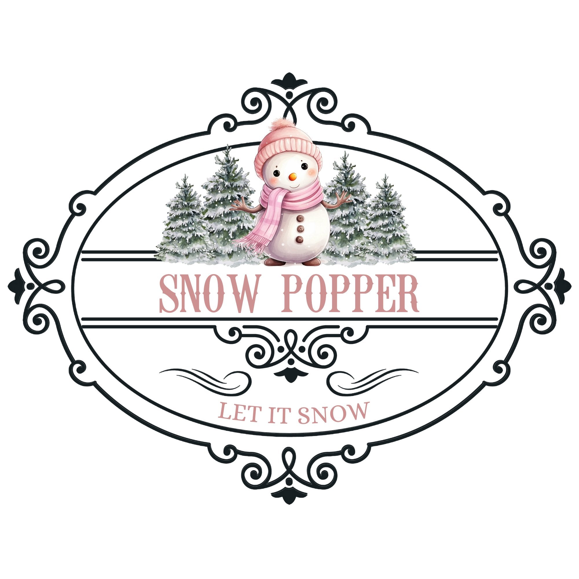 PINK SNOW POPPER UV-DTF DECAL – Wow Craft Blanks & Wraps
