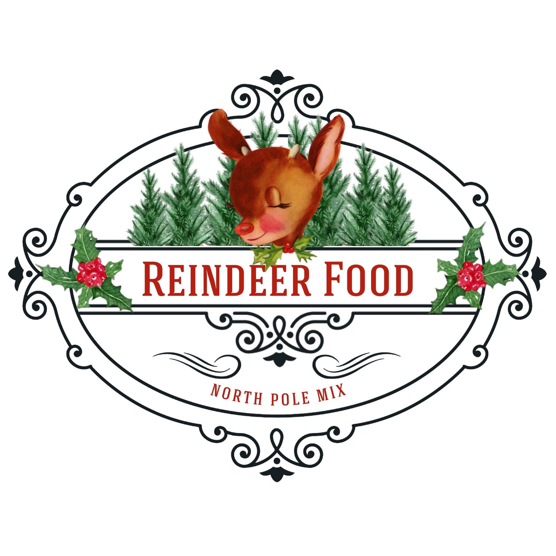 REINDEER FOOD UV-DTF DECAL - Wow Wraps