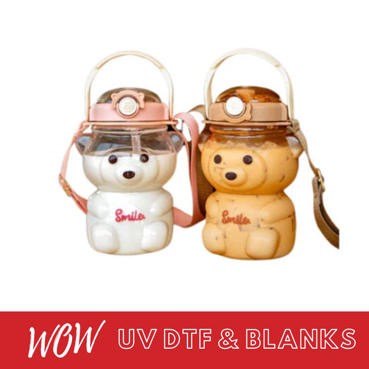 TEDDY BEAR BOTTLE - Wow Craft Blanks & Wraps