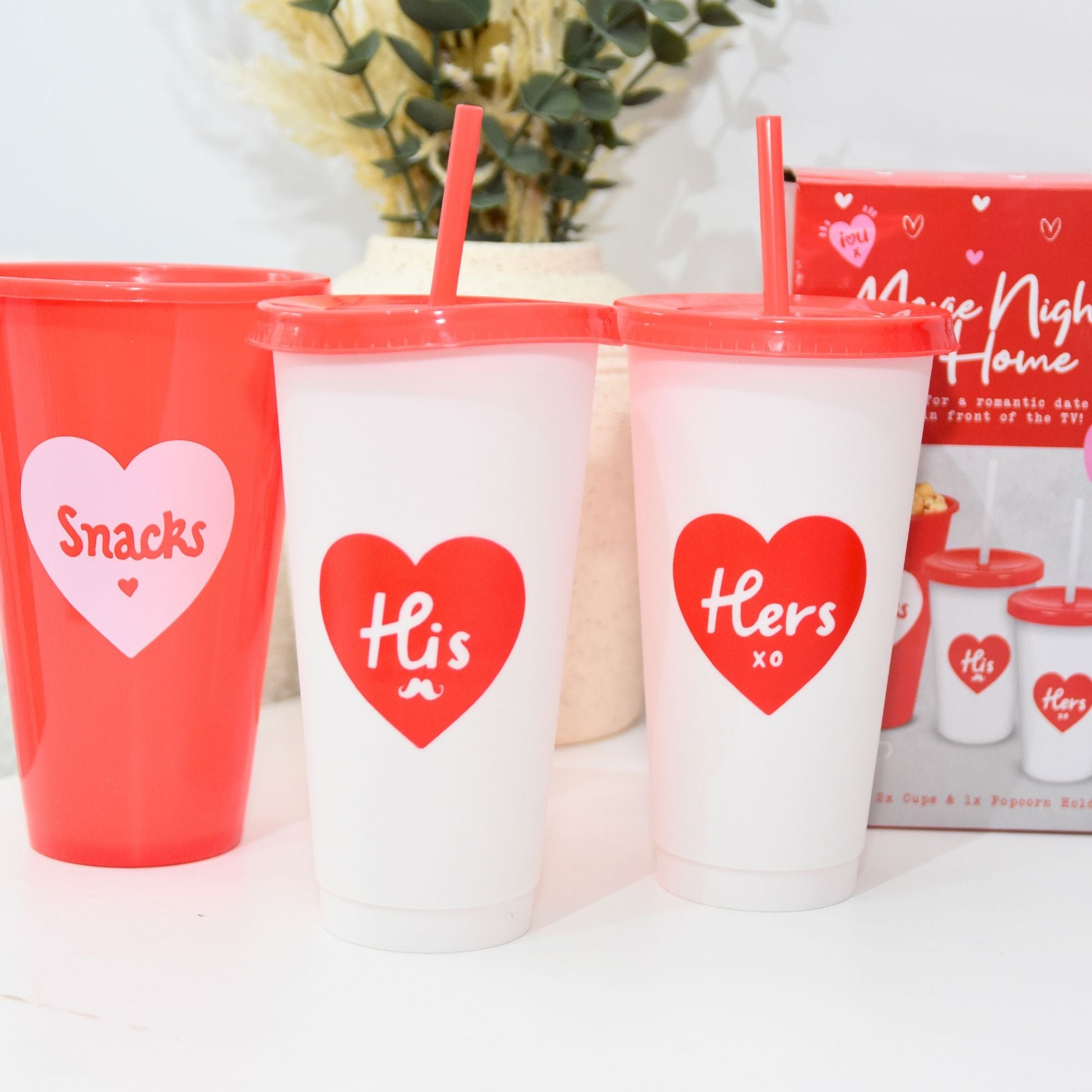 Valentines Movie Night In Couple Cup Kit - Wow Craft Blanks & Wraps