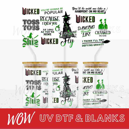 WICKED 16oz UV-DTF WRAP