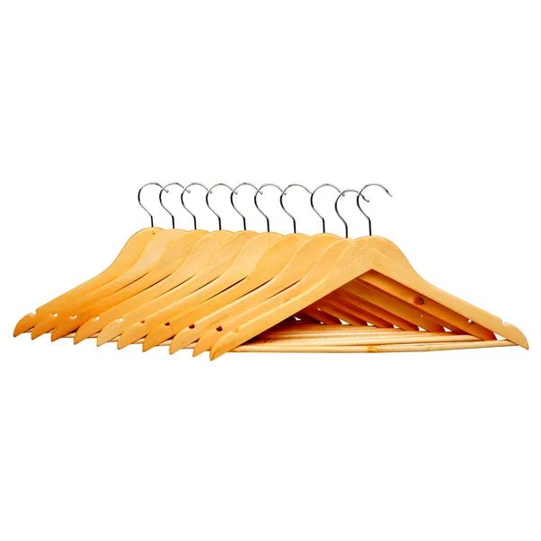 WOODEN HANGERS - Natural - Wow Wraps