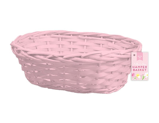 Woven Hamper Basket Pink - Wow Wraps