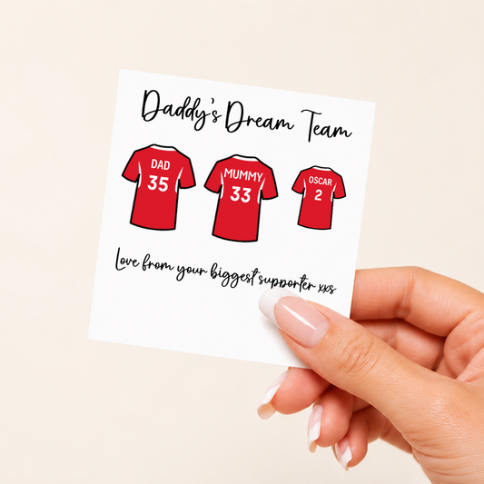 daddys dream team football shirts uvdtf