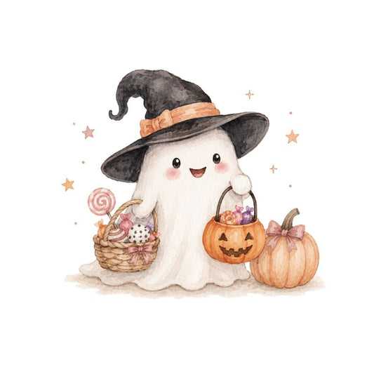 HALLOWEEN  GHOST UV-DTF DECAL