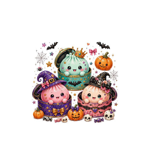 HALLOWEEN DUMPLINGS UV-DTF DECAL