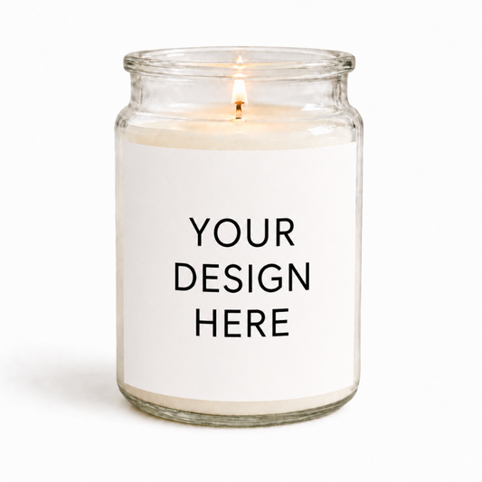Custom Candle Label - Large